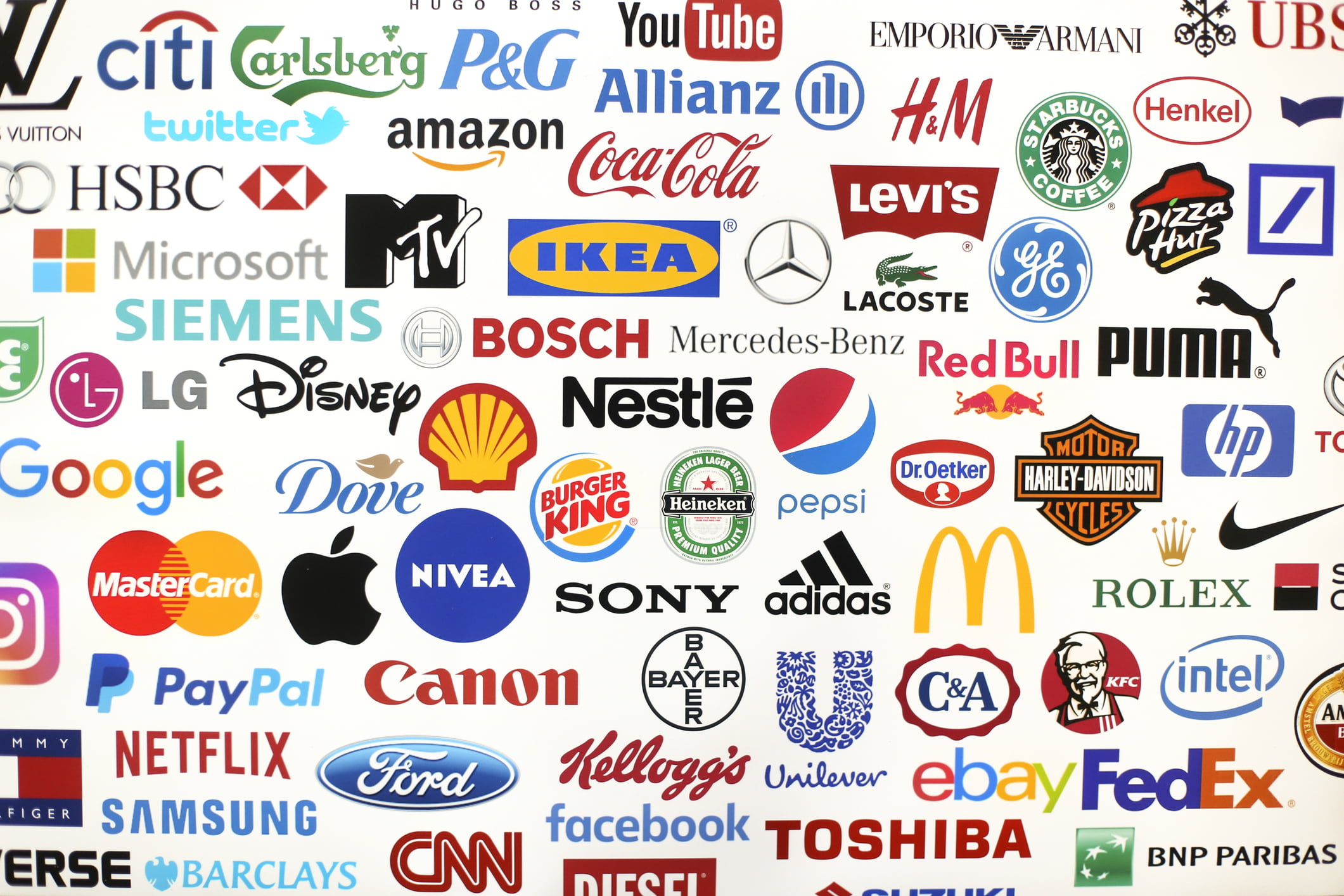 Famous brands that start with l